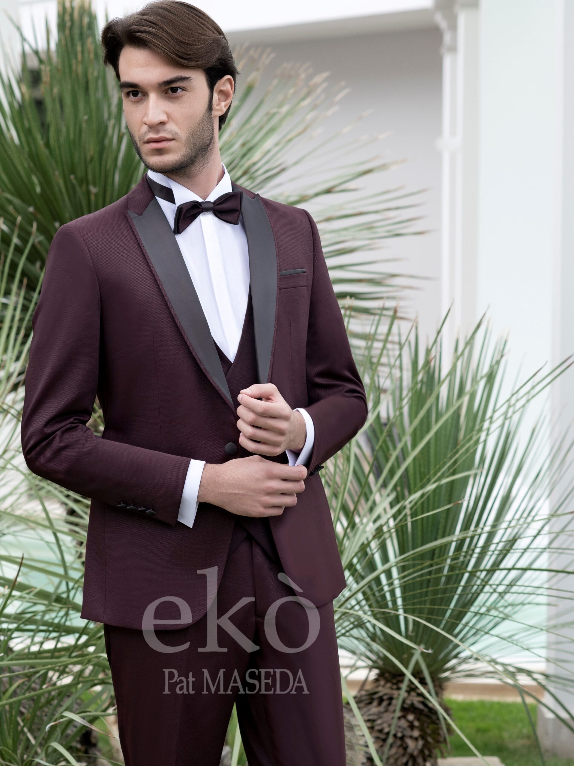 abito bordeaux eko